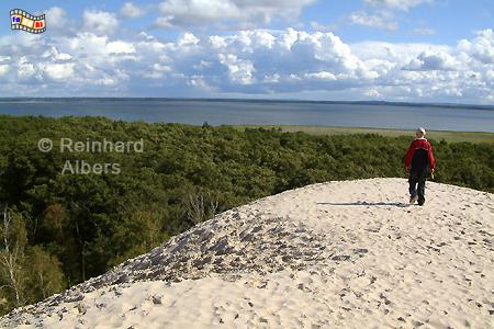 Wanderd�nen bei Łeba., Polen Polska, Pommern, Pomorze, Leba, Wanderd�nen, foreal, Albers, Foto,