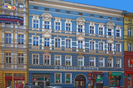 Szczecin - Restaurierte Hausfassade, Polen, Stettin, Szczecin, Albers, Foto, foreal,