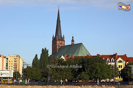 Szczecin (Stettin) - Jakonikathedrale, Polen, Stettin, Szczecin, Kathedrale, Jakobi, Albers, Foto, foreal,