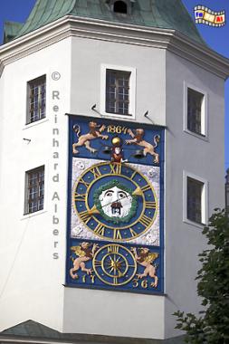 Szczecin (Stettin) - Schlossturm mit Uhr., Polen, Polska, Stettin, Szczecin, Schloss, Zamek, Foto, foreal, Albers,