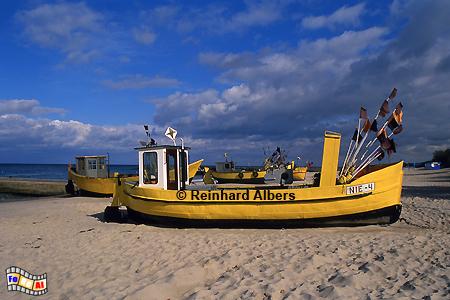 Fischerboote bei Niechorze, Polen, Niechorze, Fischerboote, Ostseekste, Horst, Albers, Foto, foreal,