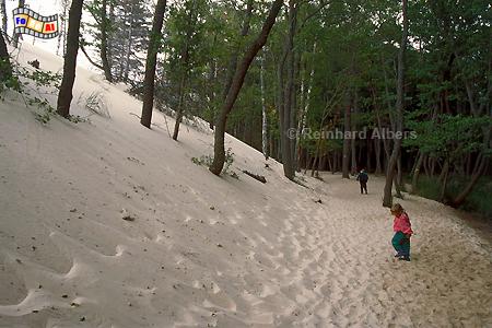 Wanderdnen bei Łeba., Polen Polska, Pommern, Pomorze, Leba, Wanderdnen, foreal, Albers, Foto,