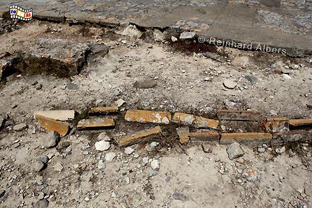 Alte wasserleitung im Palast von Fest�s., Kreta, Crete, Festos, Phaistos, foreal, Foto, Bild,