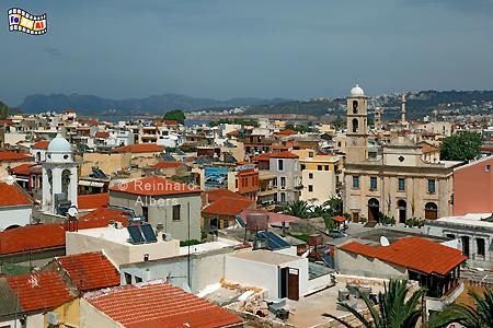 Chania - Überblick, Kreta, Crete, Chania, Kathedrale, Kirche, foreal, Foto, Bild,