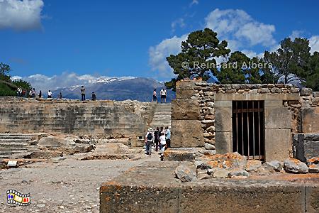 Palast von Fest�s, Kreta, Crete, Festos, Phaistos, foreal, Foto, Bild,
