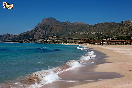 Falassarna an der Westkste Kretas., Kreta, Crete, Falassarna, Strand, Foto, Bild, foreal, Albers,