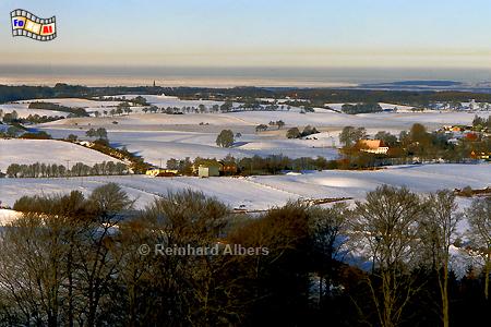 Blick vom Aussichtsturm auf dem Bungsberg in der Holstienischen Schweiz., Schleswig-Holstein, Bungsberg, Winter, Holsteinische, Schweiz, Ostholstein, Albers, Foto, foreal,
