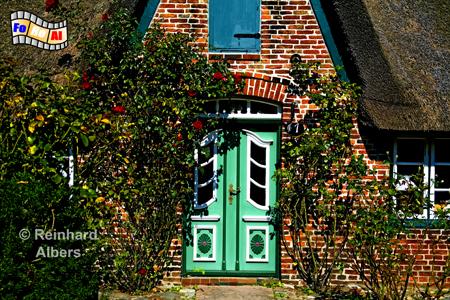 Keitum auf Sylt., Schleswig-Holstein, Sylt, Keitum, Haustr, Albers, Foto, foreal,