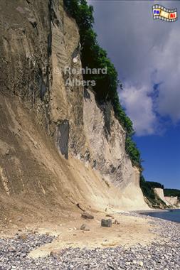 R�gen - Kreidefelsen, Vorpommern, Ostsee, R�gen, Nationalpark, Jasmund, Kreidefelsen, Steilk�ste, Albers, Foto, foreal,