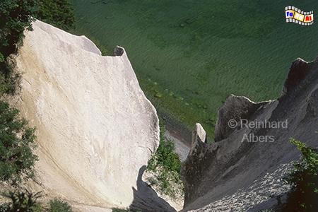 Rgen - Kreidefelsen bei den Wissower Klinken vor deren Absturz/Abbruch am 24. Feb. 2005., Vorpommern, Ostsee, Rgen, Nationalpark, Jasmund, Kreidefelsen, Steilkste, Albers, Foto, foreal, Wissower Klinken,
