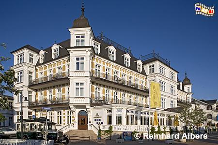 Bderarchitektur in Ahlbeck auf der Insel Usedom., Vorpommern, Usedom, Ahlbeck, Bderarchitektur, Albers, Foto, foreal,