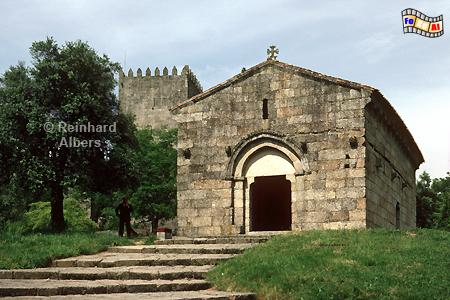 Guimares - Taufkapelle des ersten portugiesischen Knigs Afonso Henriques., Portugal, Minho, Guimares, Kulturhauptstadt, Afonso, Henriques, Albers, Foto, foreal,