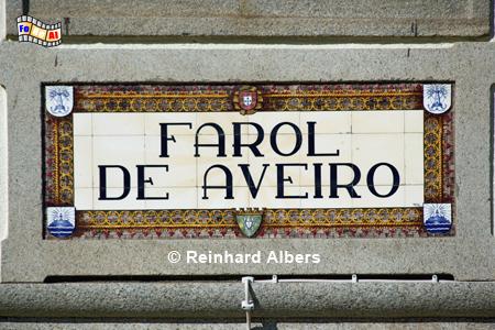 Azulejosschild f�r den Leuchtturm von Aveiro., Portugal, Azulejos, Aveiro, Leuchtturm, Albers, foreal,