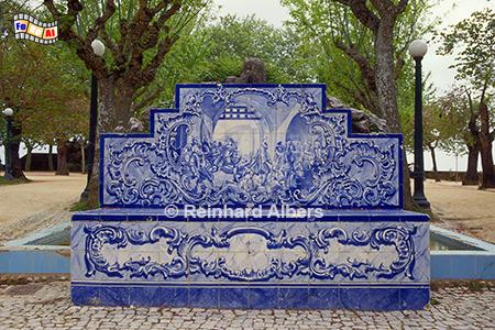 Santarem: Stadtpark, Portugal, Santarem, Park, Azulejos, Albers, Foto, foreal,