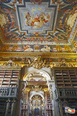 Coimbra - Historische Universittsbibliothek, Portugal, Coimbra, Bibliothek, Universitt, Albers, Foto, foreal,