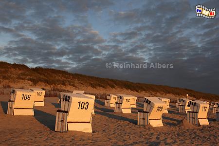 Abendstimmung am Weststrand von List auf der Insel Sylt., Sylt, List, Strand, Abendstimmung, Weststrand, Albers, Foto, foreal,