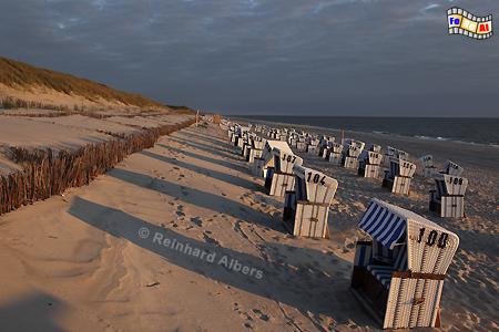 Abendstimmung am Weststrand von List auf der Insel Sylt., Sylt, List, Strand, Abendstimmung, Weststrand, Albers, Foto, foreal,