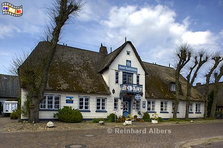 Friesenhaus in Nieblum auf der Insel Fhr., Fhr, Nieblum, Friesenhaus, Nordfriesland, Albers, Foto, foreal,