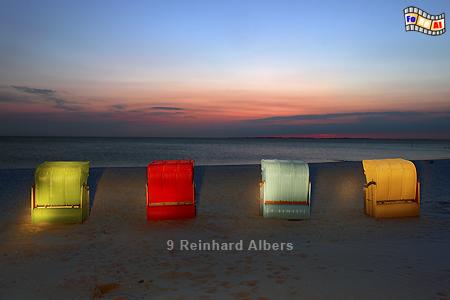 Fhr - blaue Stunde am Strand von Utersum., Nordseekste, Nordsee, Fhr, Nordfriesland, Strand, Albers, Foto, foreal,