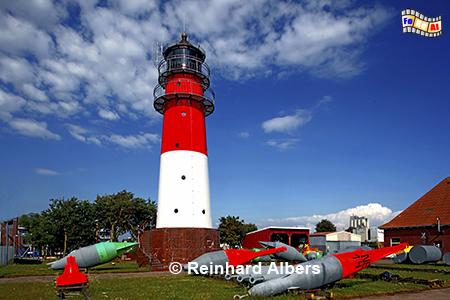 Leuchtturm von Bsum, Nordseekste, Bsum, Leuchtturm, Hafen, Albers, Foto, foreal,