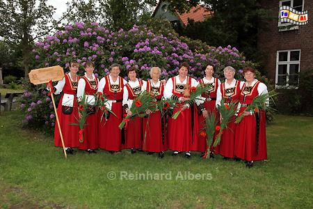 Büsumer Trachtenfrauen, Tracht, Büsum, Albers, Foto, foreal,