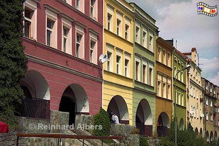 Bolków (Bolkenhain) - Marktplatz, Polen, Schlesien, Bolków, Bolkenhain, Albers, foreal,