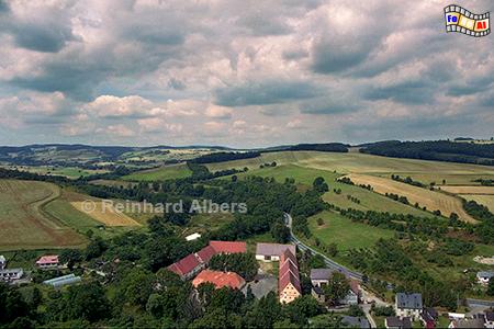 Bolkw (Bolkenhain) - Ausblick von der Burgruine., Polen, Schlesien, Bolkw, Bolkenhain, Albers, foreal,
