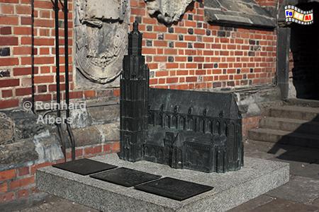 Wrocław (Breslau) - Modell der Elisabethkirche, Polen, Breslau, Wrocław, Elisabethkirche, Albers, foreal,