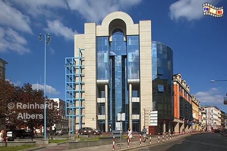 Moderne Architektur in Opole (Oppeln), Polen, Schlesien, Opole, Oppeln, Albers, foreal,