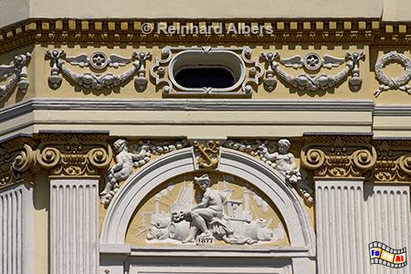 Legnica (Liegnitz) - Fassadenschmuck, Polen, Schlesien, Liegnitz, Legnica, Fassadendekor, Albers, Foto, foreal,