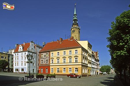 Brzeg (Brieg) - Marktplatz (Rynek/Ring)., Polen, Schlesien, Brzeg, Brieg, Ring, Rynek, Albers, foreal,