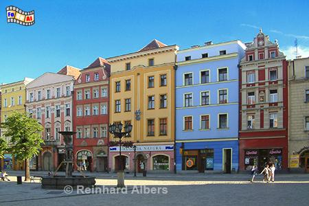 Świdnica (Schweidnitz) - Marktplatz (Rynek/Ring)., Polen, Schweidnitz, Rynek, Ring, Albers, foreal, Foto,
