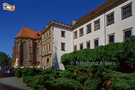 Brzeg (Brieg) - Schloss, Polen, Schlesien, Brzeg, Brieg, Schloss, Auenansicht, Albers, foreal,