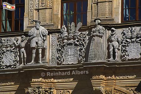 Brzeg (Brieg) - Schloss Renaissancefassade, Polen, Schlesien, Brzeg, Brieg, Schloss, Piasten, Albers, foreal,