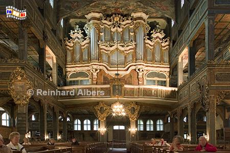 Świdnica (Schweidnitz) - Orgel in der Friedenskirche, Polen, Schweidnitz, Friedenskirche, Weltkulturerbe, Albers, foreal, Foto,