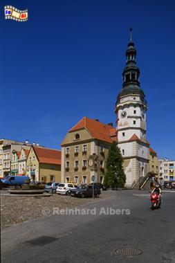 Otmuchw (Ottmachau) - Rathaus aus dem Jahr 1538, Polen, Schlesien, Otmuchw, Ottmachau, Rathaus, Albers, Foto, foreal,
