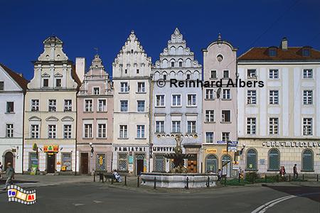Nysa (Neie) - Ulica Bracka, Polen, Schlesien, Neie, Nysa, Bracka, Albers, Foto, foreal,