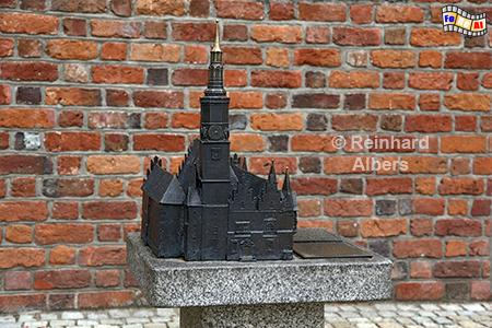 Wrocław (Breslau) - Modell des Rathauses, Polen, Breslau, Rathaus, Modell, Rynek, Albers, foreal, Foto,