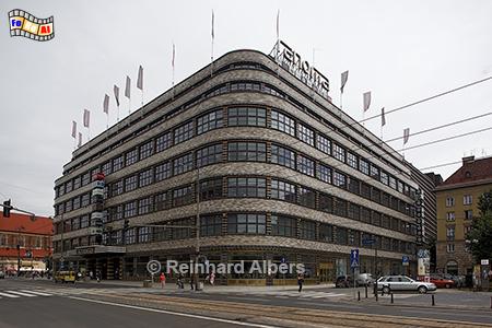 Wrocław (Breslau) - Das im Stil des Modernismus 1929/30 errichtete Kaufhaus Wertheim firmiert heute unter dem Namen Renoma., Polen, Breslau, Kaufhaus, Wertheim, Albers, foreal,