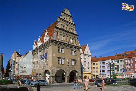 Nysa (Nei�e) - Stadtwaage, Polen, Schlesien, Nei�e, Nysa, Stadtwaage, Albers, Foto, foreal,