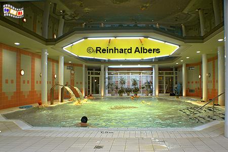 Polanica Zdrj (Bad Altheide) - Schwimmbad im Kurmittelhaus., Polen, Schlesien, Glatzer Land, Bad Altheide, Polanica, Schwimmbad, Albers, foreal, Foto,