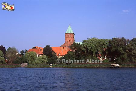 Ratzeburger See mit Dom, Schleswig-Holstein, Herzogtum Lauenburg, Ratzeburg, Dom, See,  Albers, Foto, foreal,