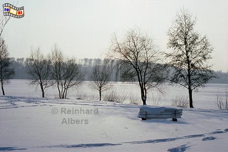Ratzeburg - Winteridylle am Kchensee., Schleswig-Holstein, Herzogtum Lauenburg, Kchensee, Winter, Albers, foreal, Foto,