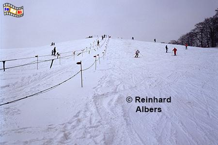 Skilift am Bungsberg (168 m), Schleswig-Holstein, Ostholstein, Bungsberg, Holsteinische Schweiz, Skilift, Winter, Albers, Foto, foreal,