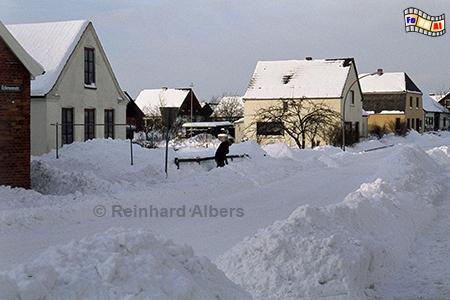 Bordesholm, Februar 1979, Schleswig-Holstein, Schneekatastrophe, Bordesholm, Winter, Schnee, Albers, Foto, foreal,