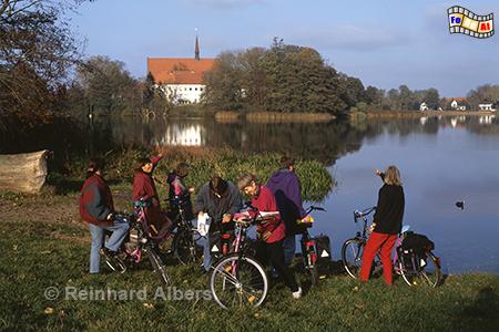 Fahrradausflug am Bordesholmer See, Schleswig-Holstein, Bordesholm, Kloster, Kirche, See, Fahrradausflug, Albers, Foto, foreal,