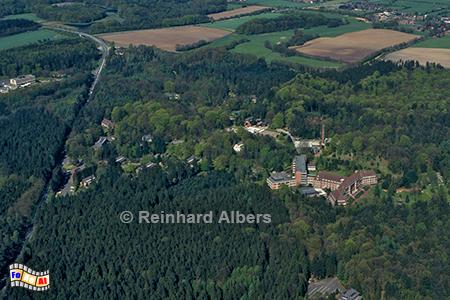 Fachklinik Aukrug-Tönsheide aus der Luft, Schleswig-Holstein, Fachklinik, Aukrug, Luftbild, Albers, Foto, foreal,