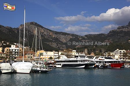 Port de Soller, Mallorca, Port, Soller, Hafen, Yachten, Albers, Foto,