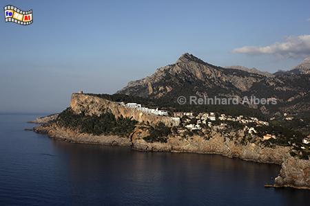 K�ste bei Port de Soller, Mallorca, Port, Soller, K�ste, Promenade, Albers, Foto,