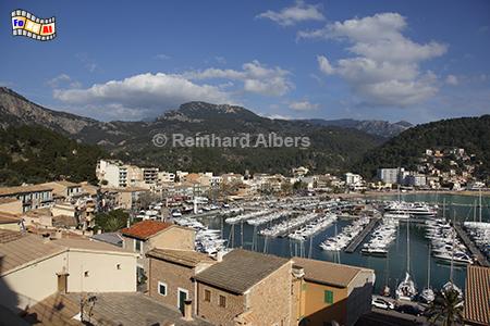 Port de Soller: Hafen, Mallorca, Port, Soller, Hafen, Yachten, Albers, Foto,